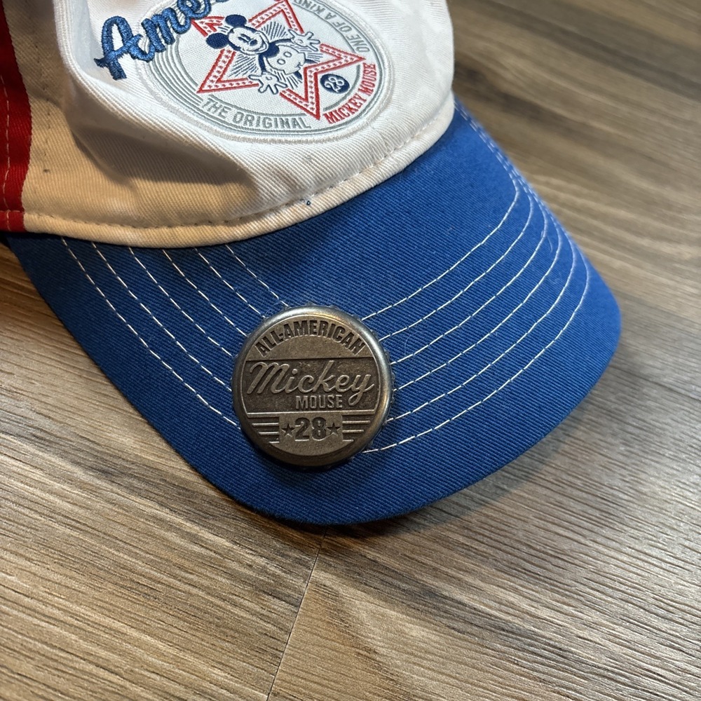 Disney Parks American Legend Mickey Mouse Hat Adjustable - Picture 3 of 5